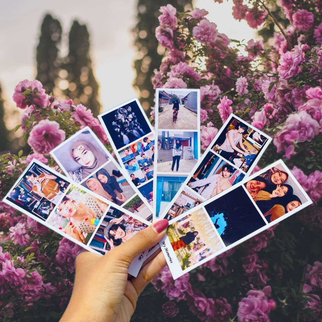 Jual CETAK FOTO PHOTOSTRIP (POLAROID STRIP) Photostrip 3 isi 3 panel