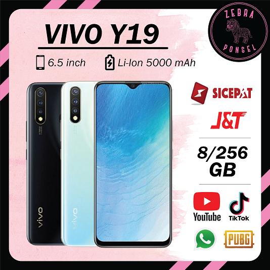 Jual HP Vivo Y19 RAM 8/256GB Android Terbaru Smartphone 4G LTE Dual SIM ...