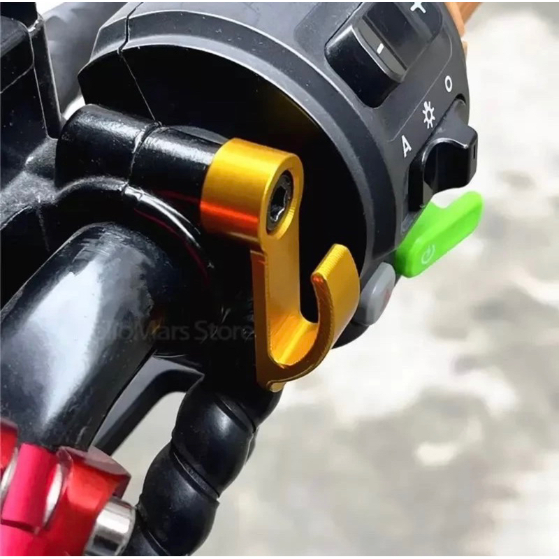 Gantungan Barang Di Stang Centolan Barang Di Stang Gantungan Motor Universal Full Cnc