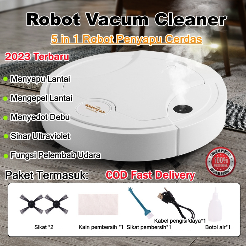 Jual Robot Vacum Cleaner Portable Penyedot Debu Rumah Sapu Otomatis ...