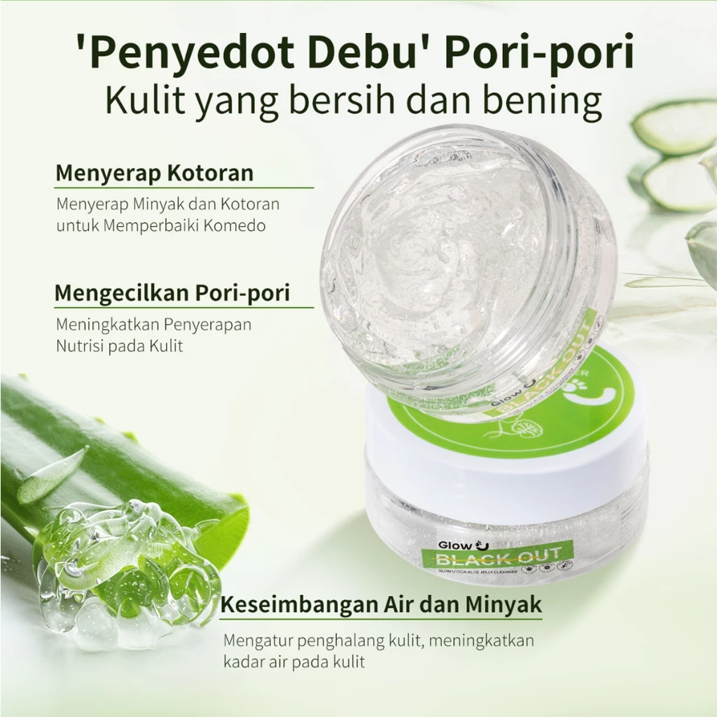 GLOW U CICA ALOE JELLY CLEANSER