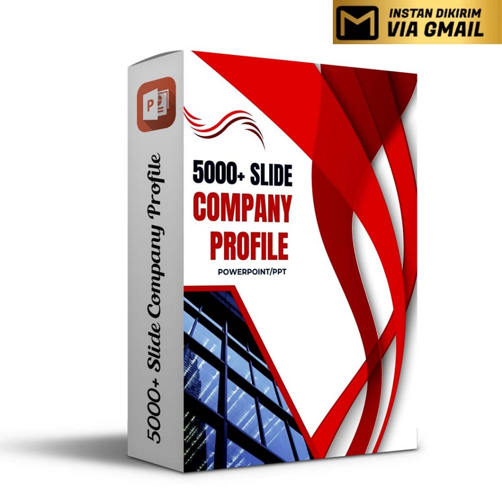 Jual 5000+ Slide Company Profile Keren PowerPoint Template PPT | Shopee ...