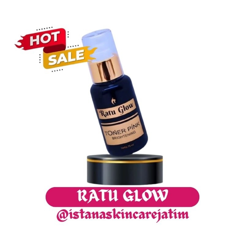 Jual PROMO!!! TONER PLATINUM RATU GLOW BRIGHTENING ACNE ECERAN ORIGINAL
