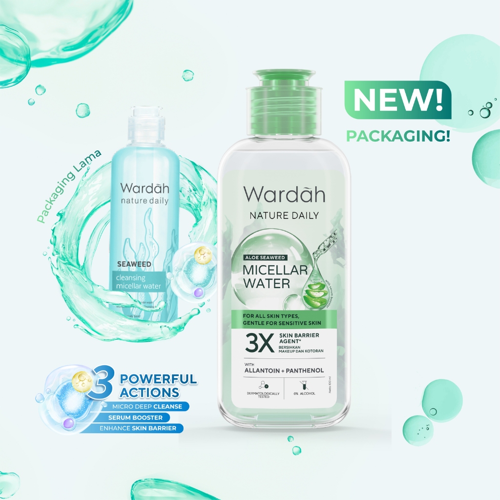 Wardah Nature Daily Aloe Seaweed Micellar Water