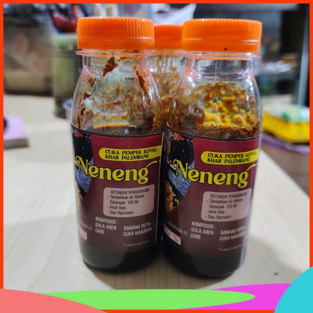 Jual CUKO KENTAL PEMPEK KHAS PALEMBANG 100 ML BIANG CUKO CAP NENENG ...