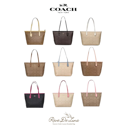 Jual Coach Tote Bag Zip F58292 Tote Bag Wanita slingbag handbag