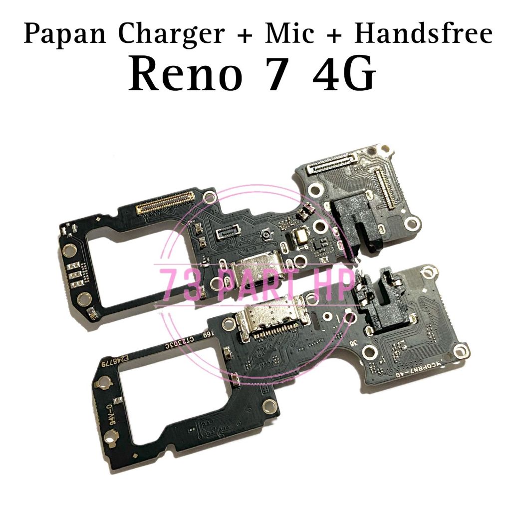 Jual Papan PCB Konektor Charger + Mic + Handsfree OP Reno 7 4G ...