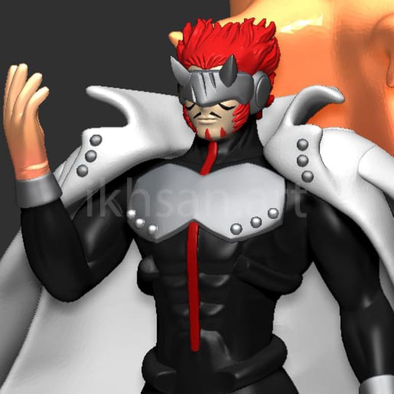 Jual menerima jasa desain karakter khusus action figure custom anime