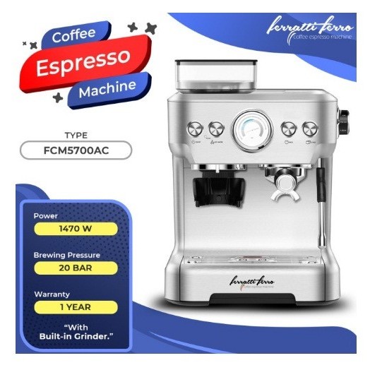 Jual Mesin Kopi Espresso FCM 5700 Espresso Machine FCM5700 Shopee