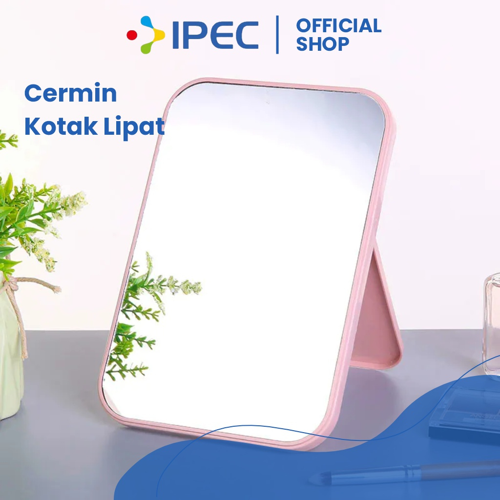 Jual Cermin Lipat Persegi Portable Beauty Mirror Kaca Rias Make Up