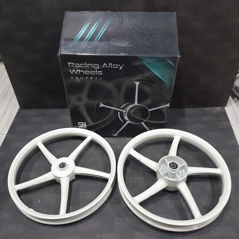Jual Velg Velek Racing CNC 522 P5 R17 Supra X 125 Double Disc | Shopee ...