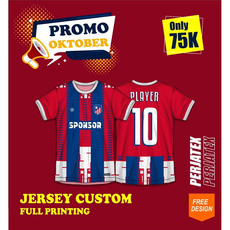 Jual Jersey Custom Full Printing Shopee Indonesia