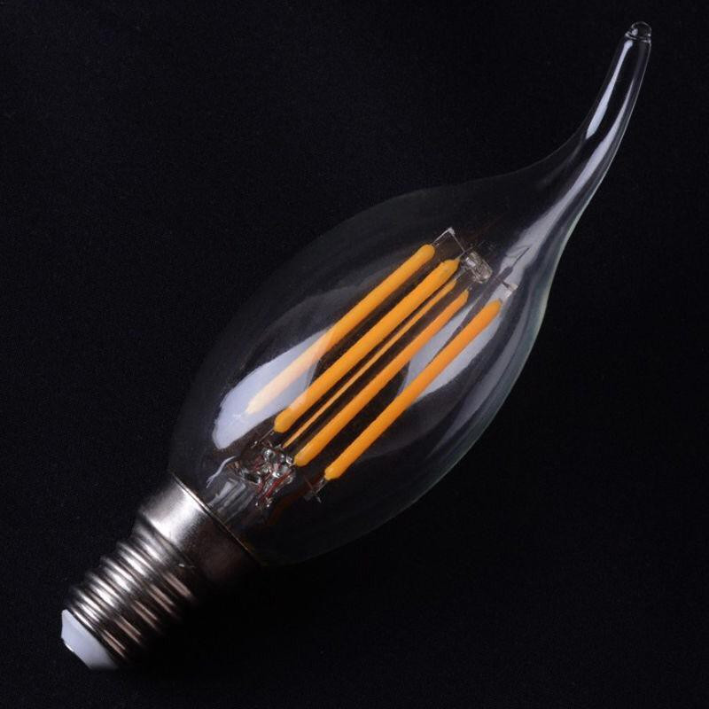 Jual Lampu Led Filamen 4 Watt Edison 4w Filament Led 4 W Bulb 4watt E27 St64 G45 C35 2w Mb555 