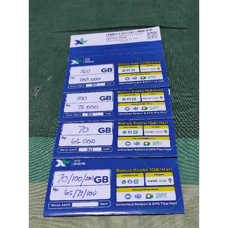 Jual Paket Data XL (Inject) | Shopee Indonesia