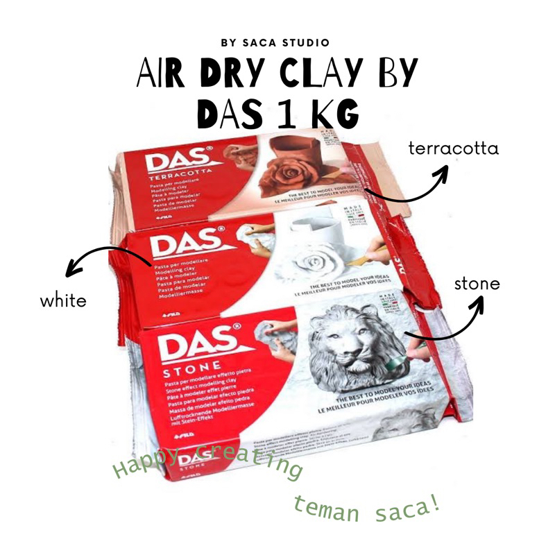 Jual CLAY BY DAS 1KG