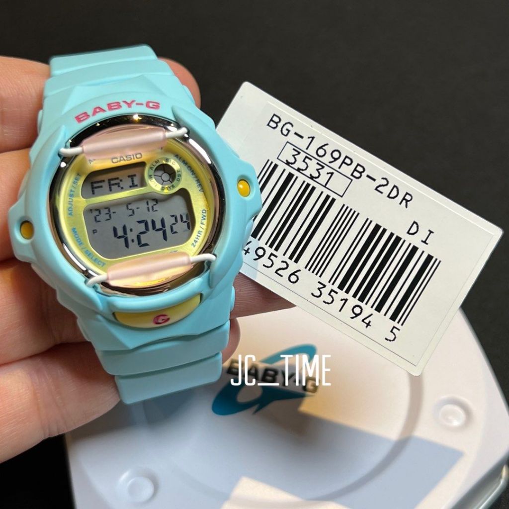 JAM TANGAN ANAK CASIO BABY G BG 169PB 2DR ORIGINAL