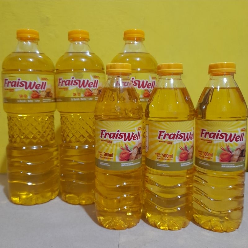 Jual Fraiswell minyak goreng 1 liter / minyak goreng fraiswell | Shopee ...