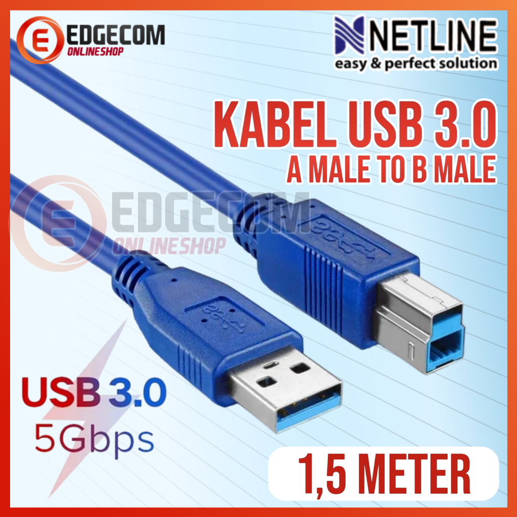 CU0023 LOGILINK - Câble | USB 3.0; USB A Prise,USB B Prise; Nickelé; 1m