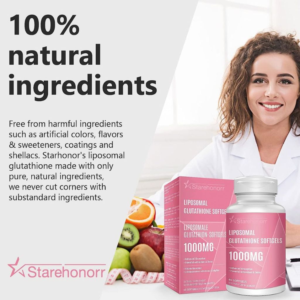 starhonor liposomal glutathione softgels Jual Starehonorr Liposomal Glutathione Softgels 1000 mg Vitamin C - 60  Softgels