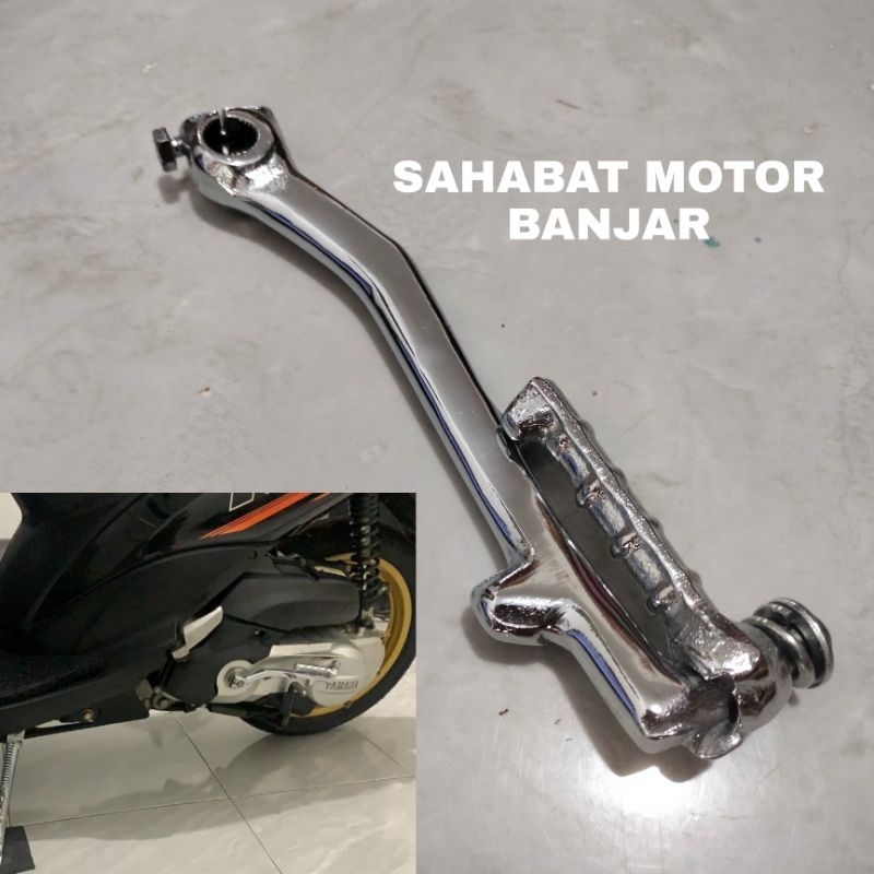 Jual Selahan Chrome engkolan chrome kick starter yamaha matic all mio ...