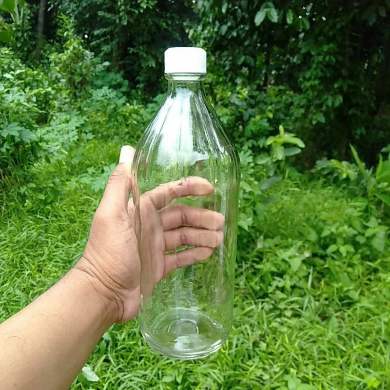 Jual botol kaca apel 1 liter /1000 ml +tutup | Shopee Indonesia