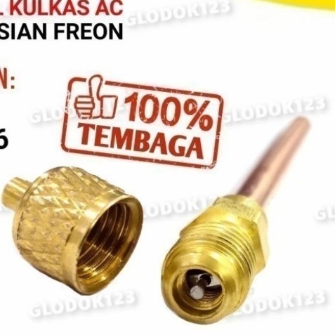 Jual Pentil pengisian freon kulkas AC 3/16 anti karat | Shopee Indonesia