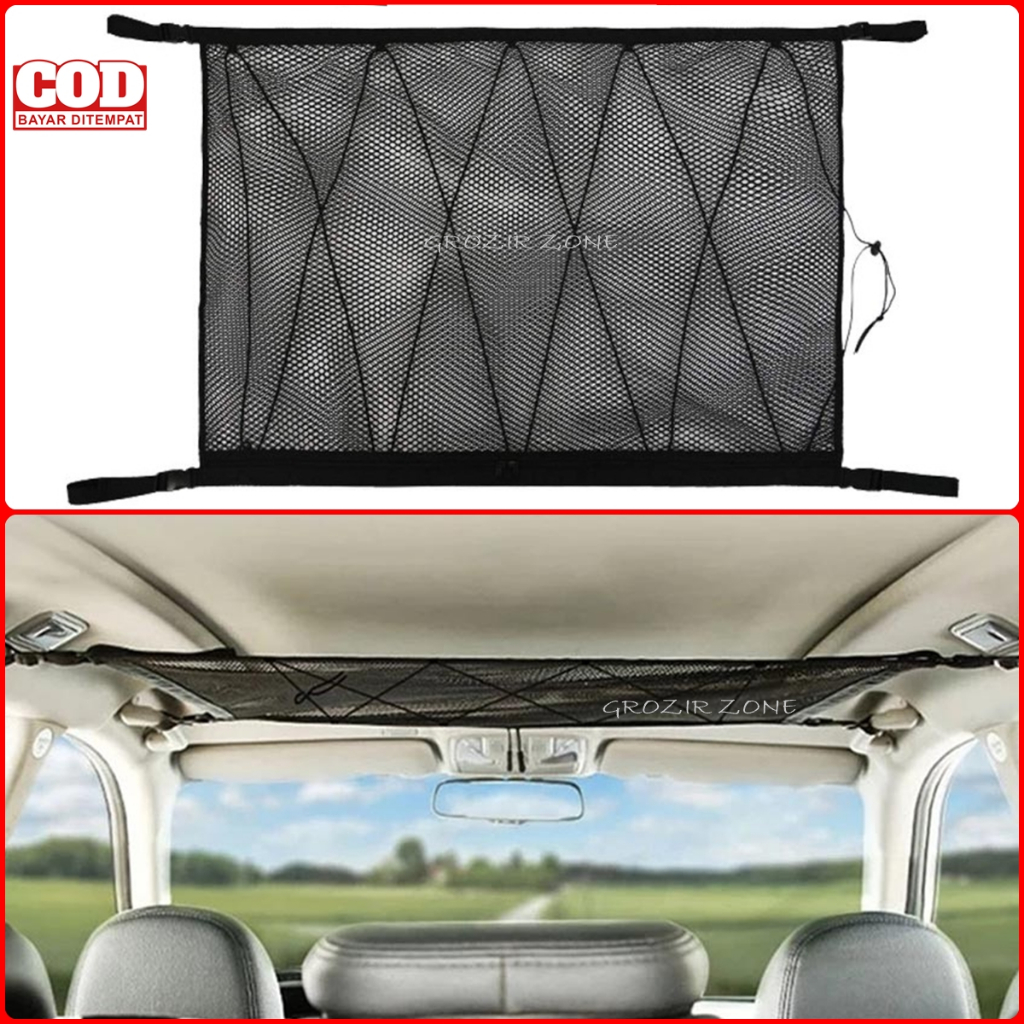 Jual Jaring Plafon Mobil Double Layer Ukuran 80x55cm Universal Bahan ...