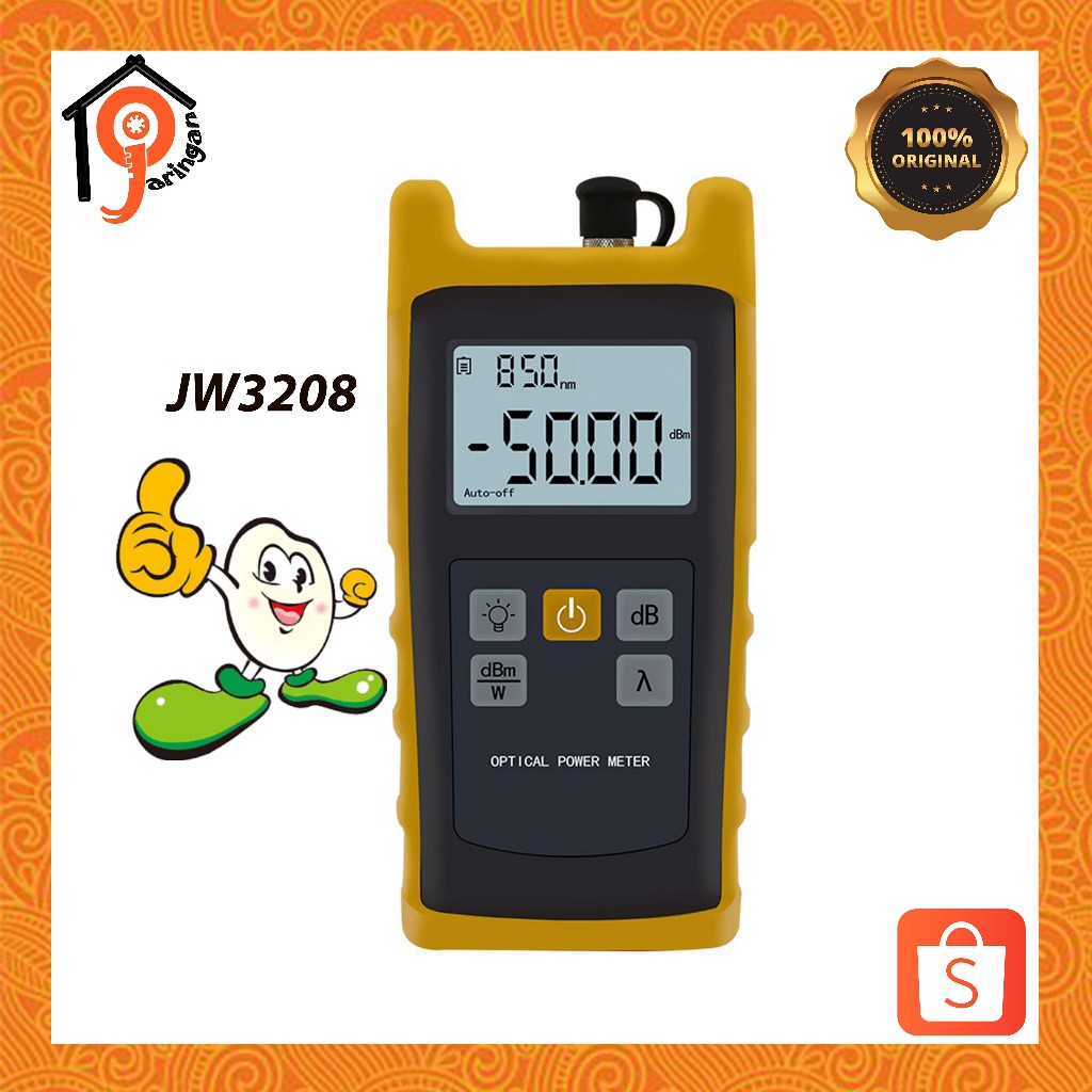 Jual OPM OPTICAL POWER METER JW3208/OPM JOINWIT FIBER OPTIc Shopee