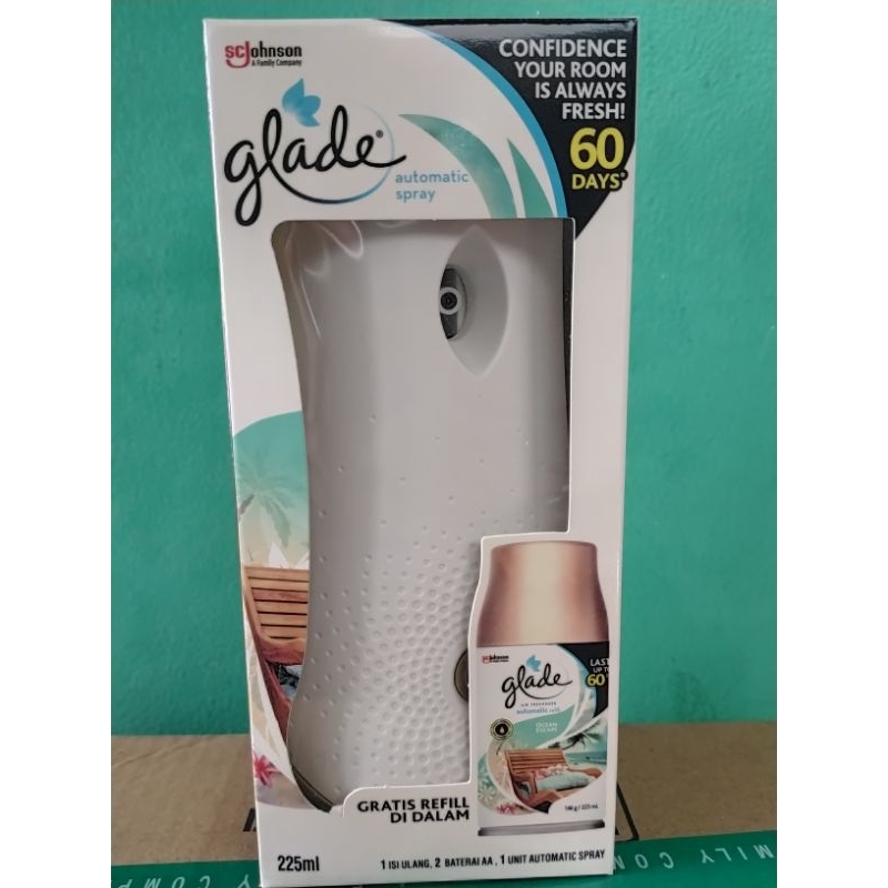 Jual Glade Air Freshener Matic Device + Refill 225ml Shopee Indonesia