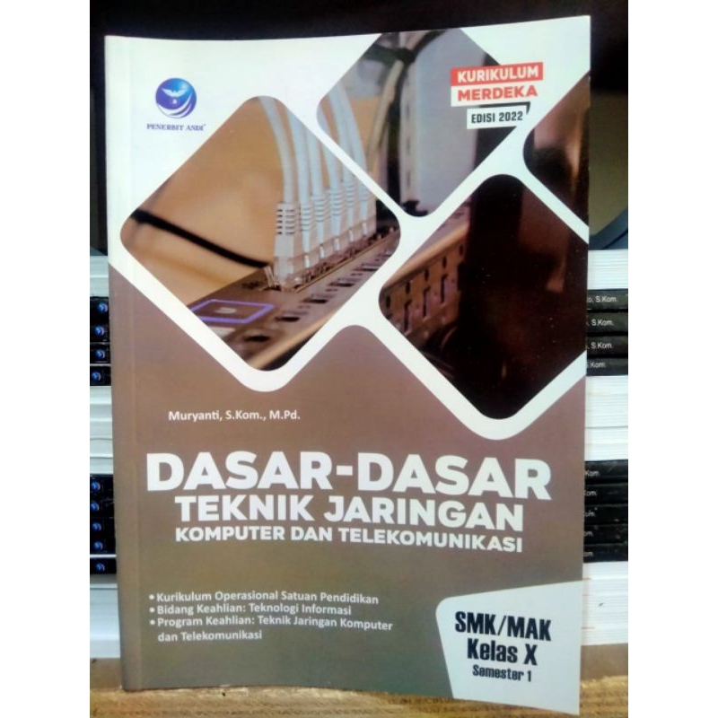 Jual Buku Dasar-dasar Teknik Jaringan Komputer Dan Telekomunikasi SMK ...