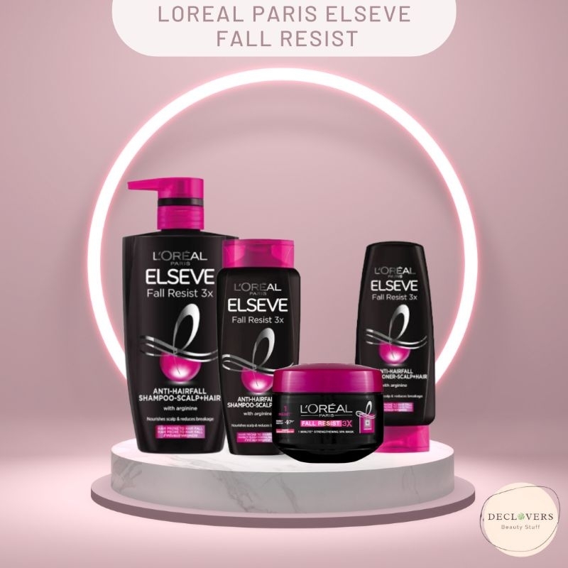 Jual L'Oreal Paris Elseve Fall Resist 3X Shampoo/ Conditioner/ Mask ...