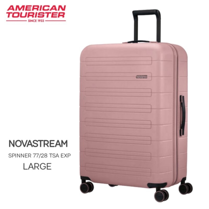 KOPER AMERICAN TOURISTER NOVASTREAM SANGAT RINGAN SIZE LARGE 28 inch TSA EXP