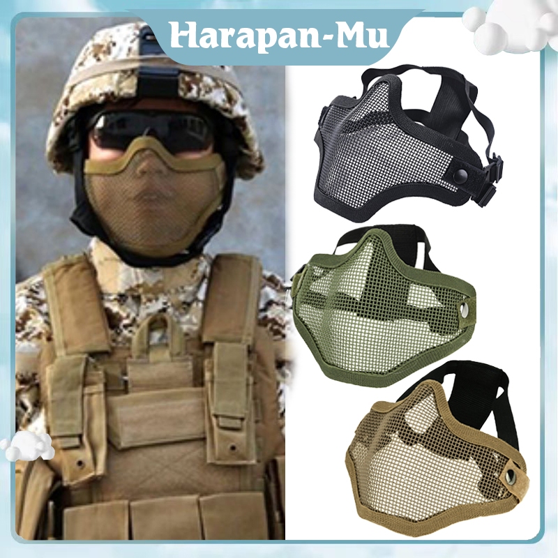 Jual Jaring Setengah Wajah Masker Pelindung Setengah Wajah Masker ...