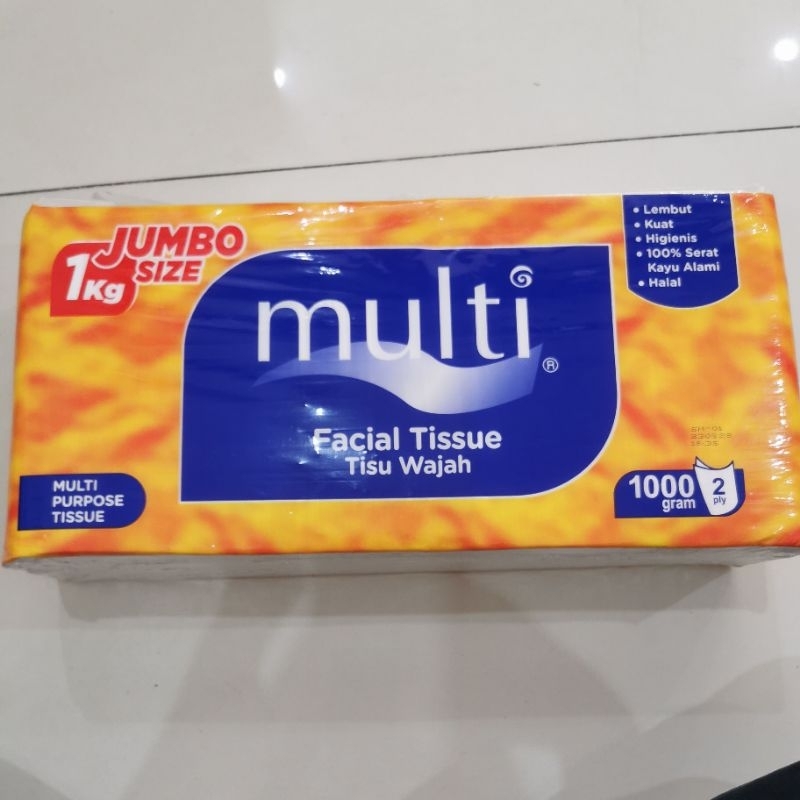 Jual Tissue Multi Facial Tissue Wajah 1000gram Shopee Indonesia