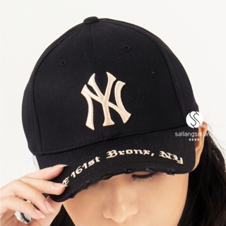 【MLB Korea】 NY Yankees / Gold bee adjustable Cap /2colors / from korea