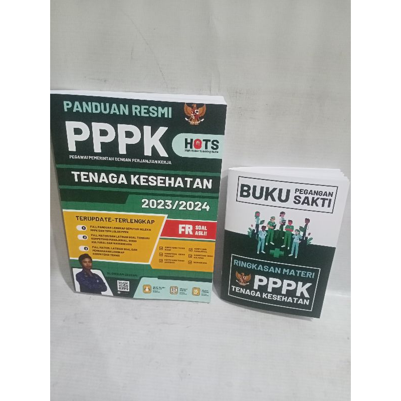 Jual Buku Terbaru Soal Pppk Tenaga Kesehatan Tahun 2023 2024 + Buku ...