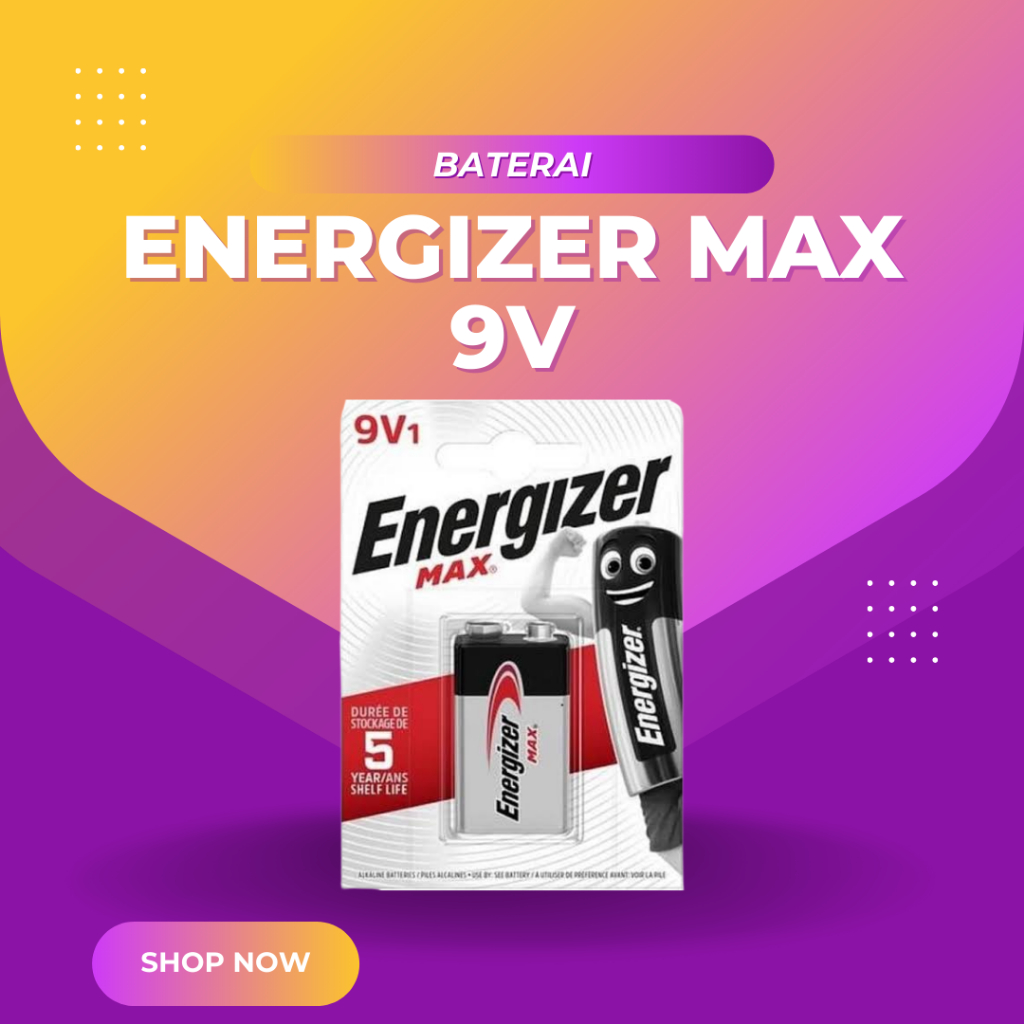 Jual Baterai Energizer Max V Baterai Energizer Max Kotak Volt