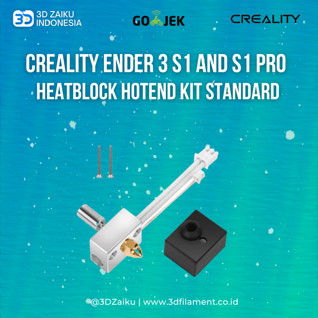 Jual Creality Ender 3 S1 and S1 Pro Heatblock Hotend Kit Standard ...