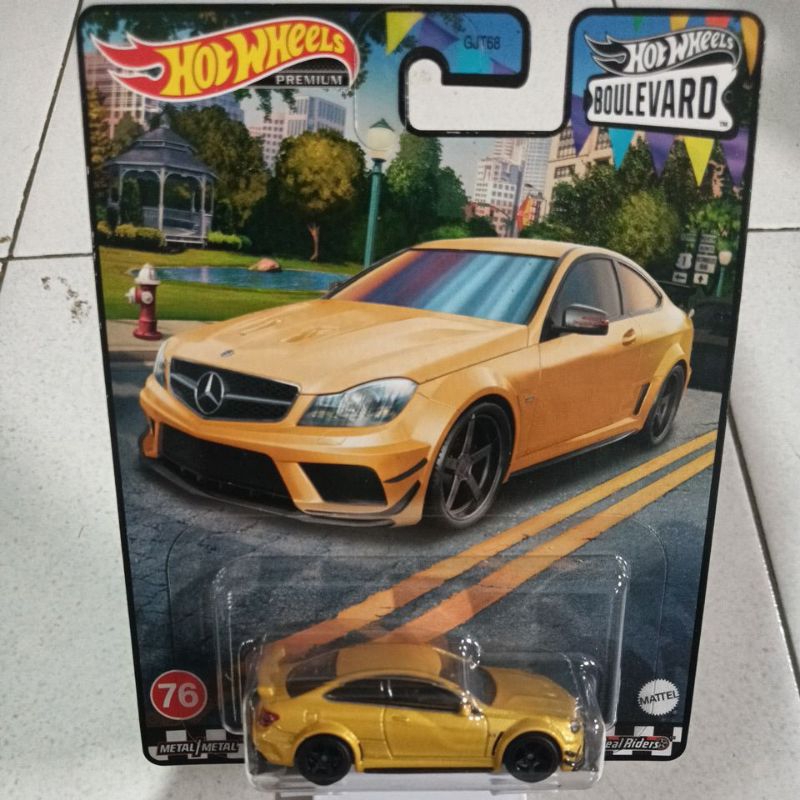 Jual Mobil Hotwheels Premium Mercedes Benz C Amg Coupe Black