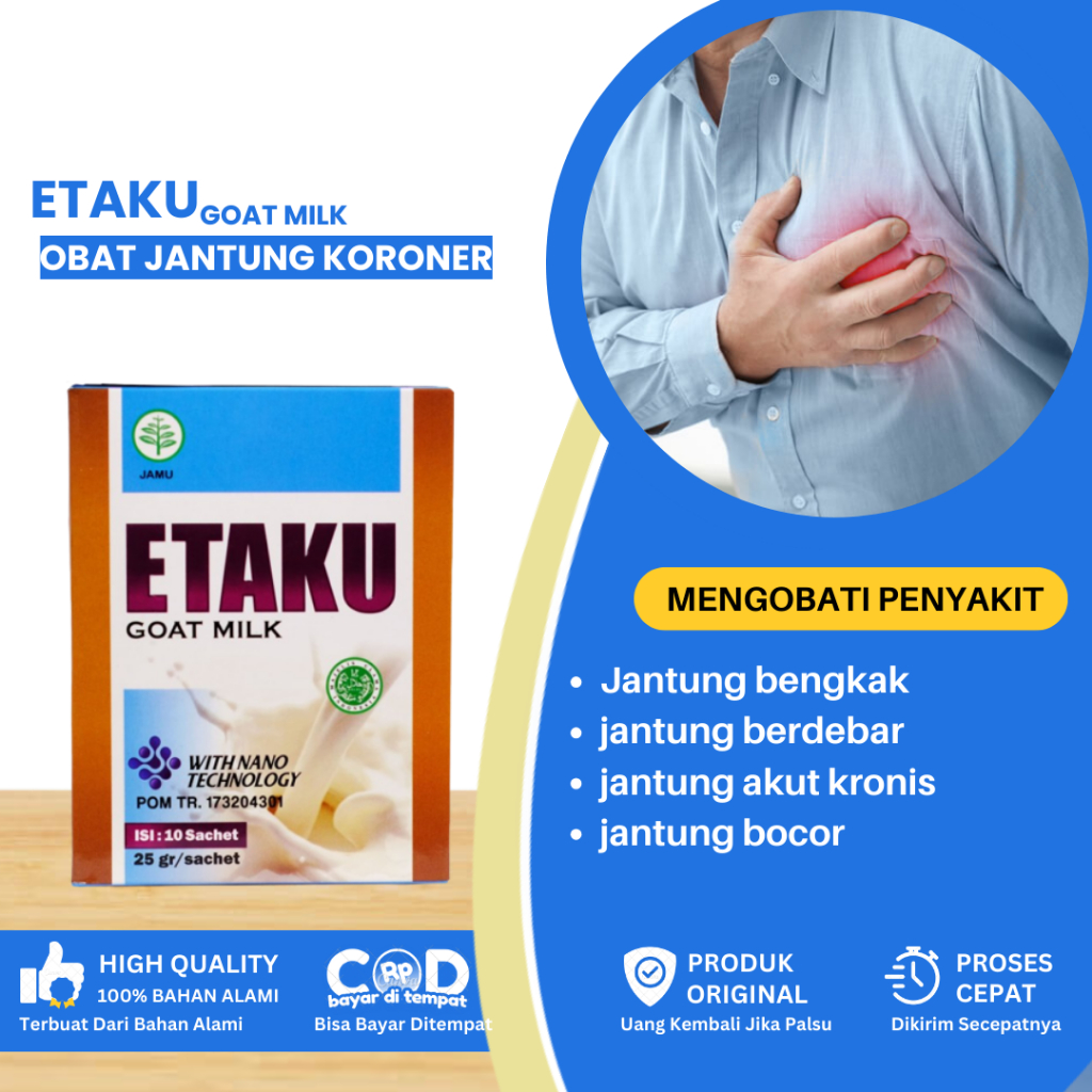 Jual Obat Jantung Koroner, Susu Jantung Bengkak, Jantung Berdebar, Obat ...