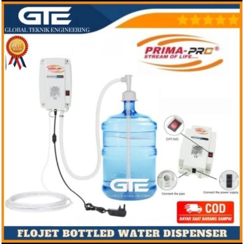 Jual Flojet Bottled Water Dispenser Watertek Pompa Buat Galon Aqua ...