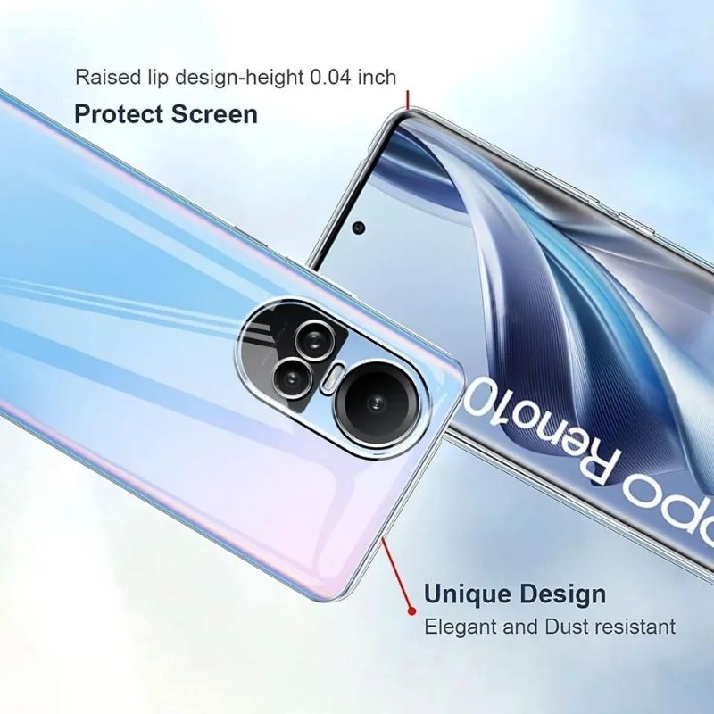 Jual Soft Clear Case Jelly Oppo Reno 10 11 11F 12 12F 13 13F 14 14F Pro ...