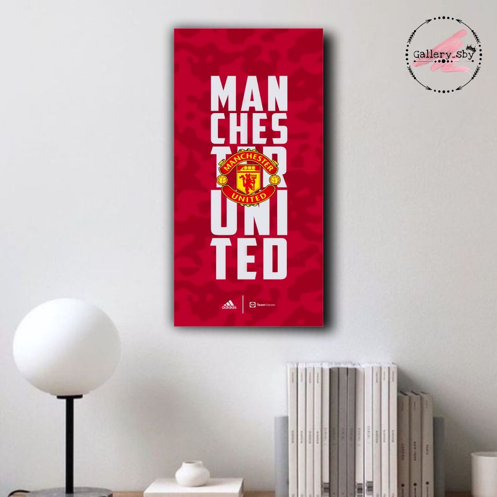 Jual Hiasan Dinding Kamar Dekorasi Rumah Pajangan Manchester United ...
