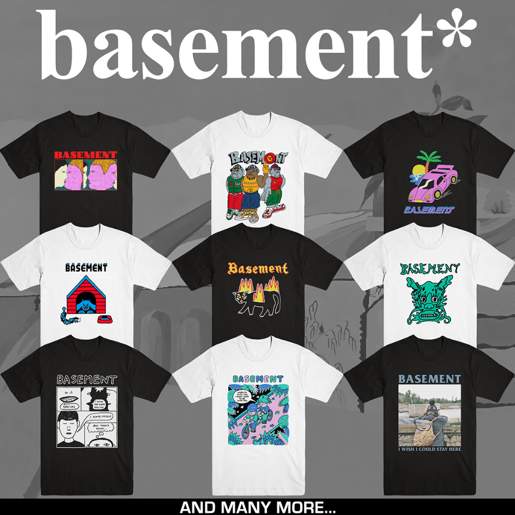 Jual BASEMENT T-SHIRT BAND GRUNGE MERCHANDISE Shopee Indonesia