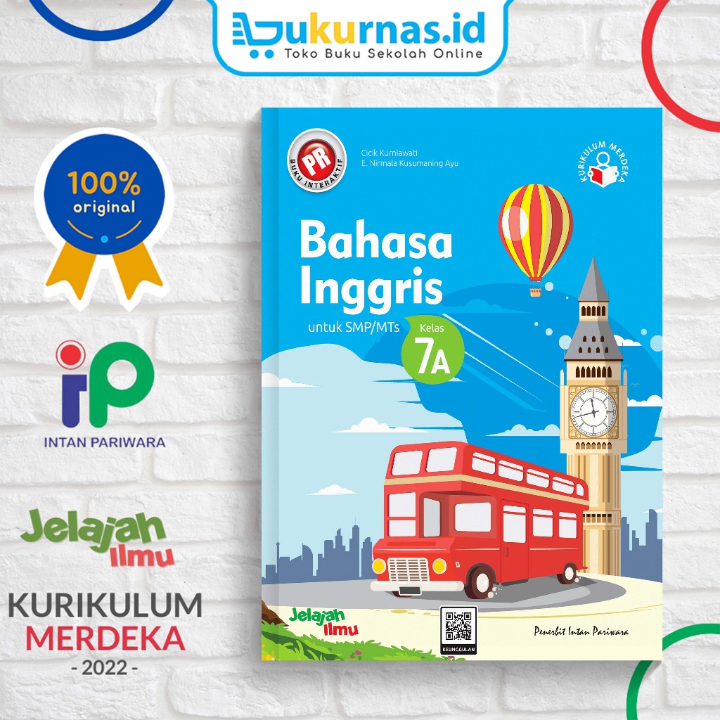 Jual Buku PR Interaktif Bahasa Inggris SMP Kelas 7 Semester 1 ...