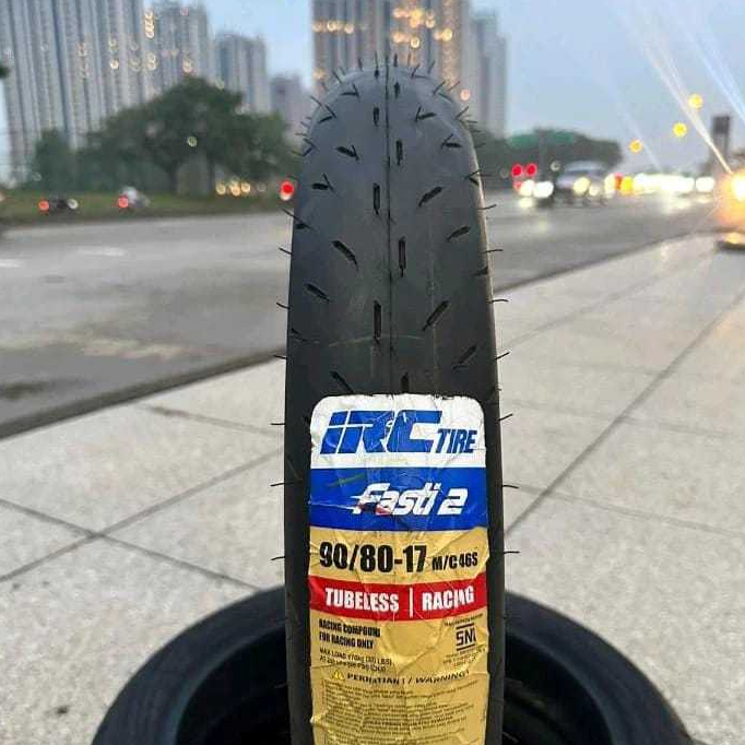 Jual Ban luar IRC fasti 2 ukuran 90/80-17 Comfound Racing ,Awet dan ...