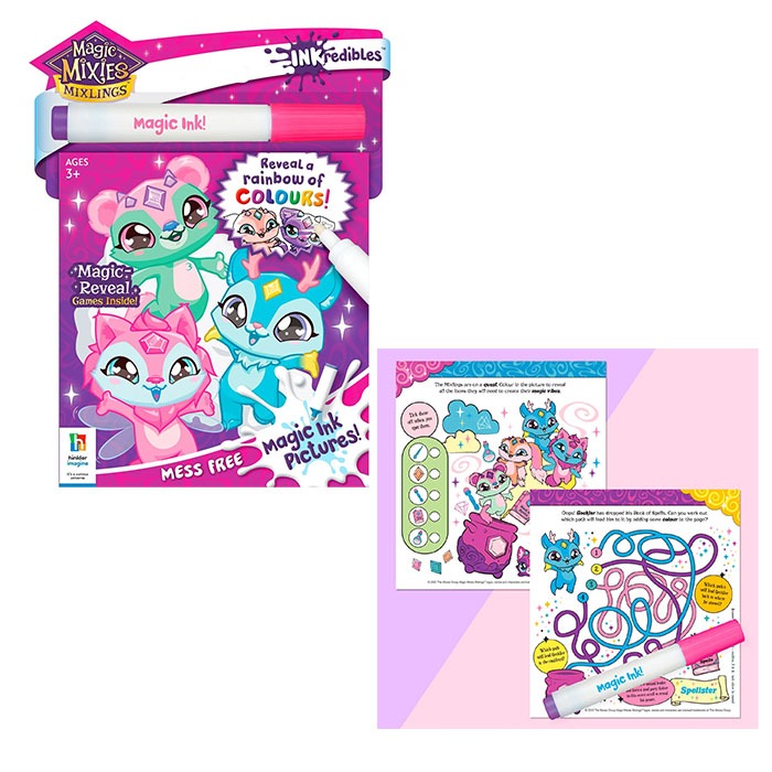 Jual Hinkler INKredibles Mess Free Magic Ink Pictures Magic Mixies ...