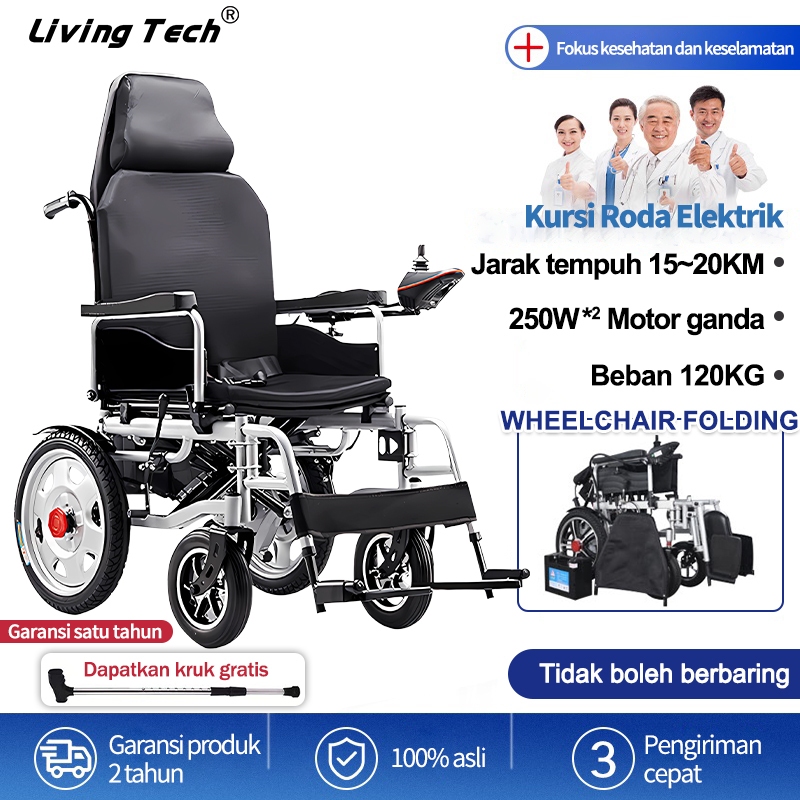 Jual Living Kursi Roda Elektrik Bisa Lipat Dan Rebahan Full Otomatis