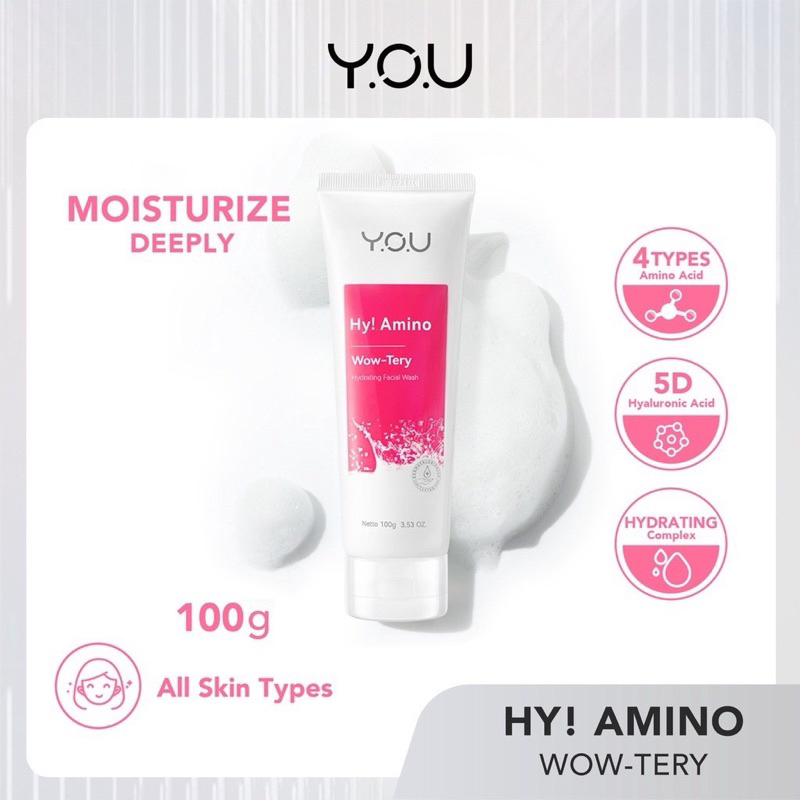 Jual [READY] You Hy Amino Facial Wash Anti Acne Oil Control