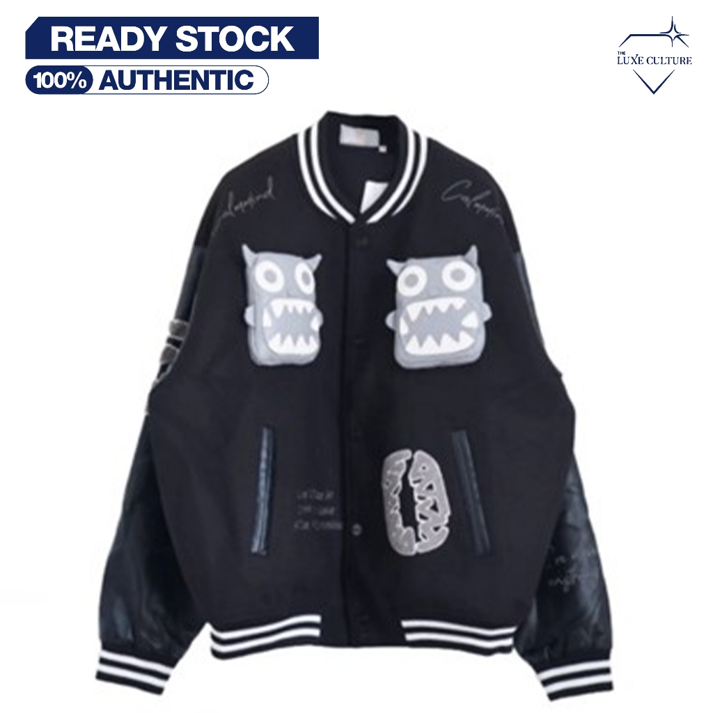 MZ LVT VARSITY JACKET_CHARCOAL ジャケット・アウター MZ LVT VARSITY